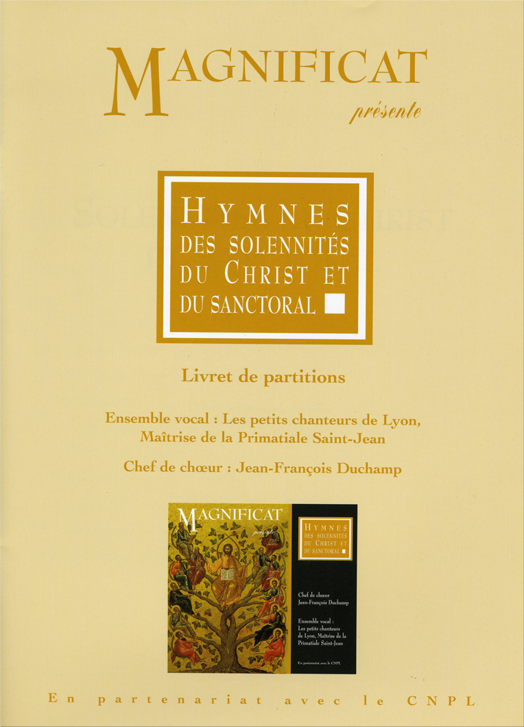 PARTITIONS / HYMNES DES SOLENNITES DU CHRIST ET DU SANCTORAL