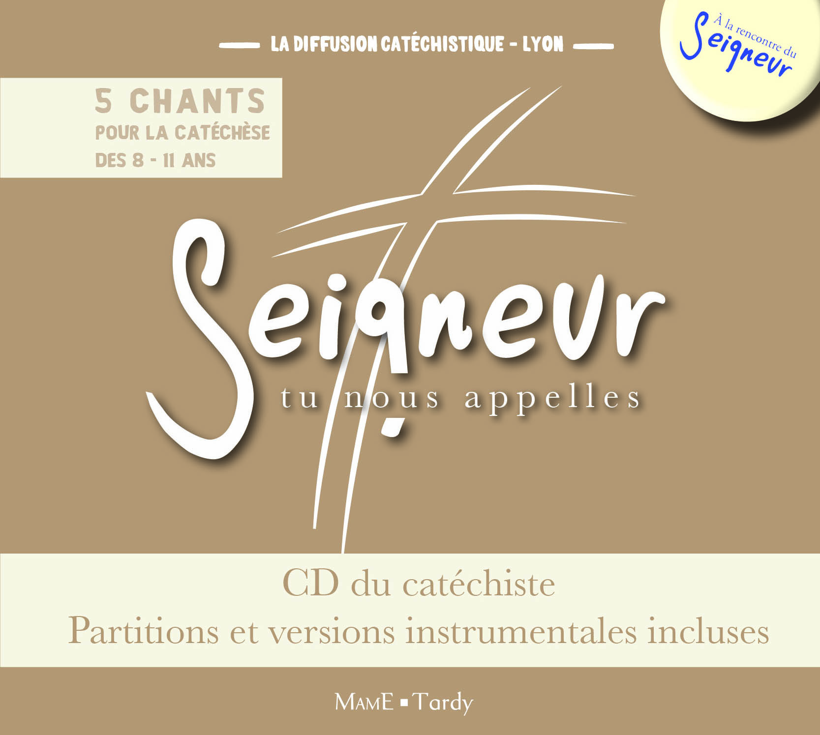 8-11 ans - CD du catéchiste marron + partitions - modules 9 à 12
