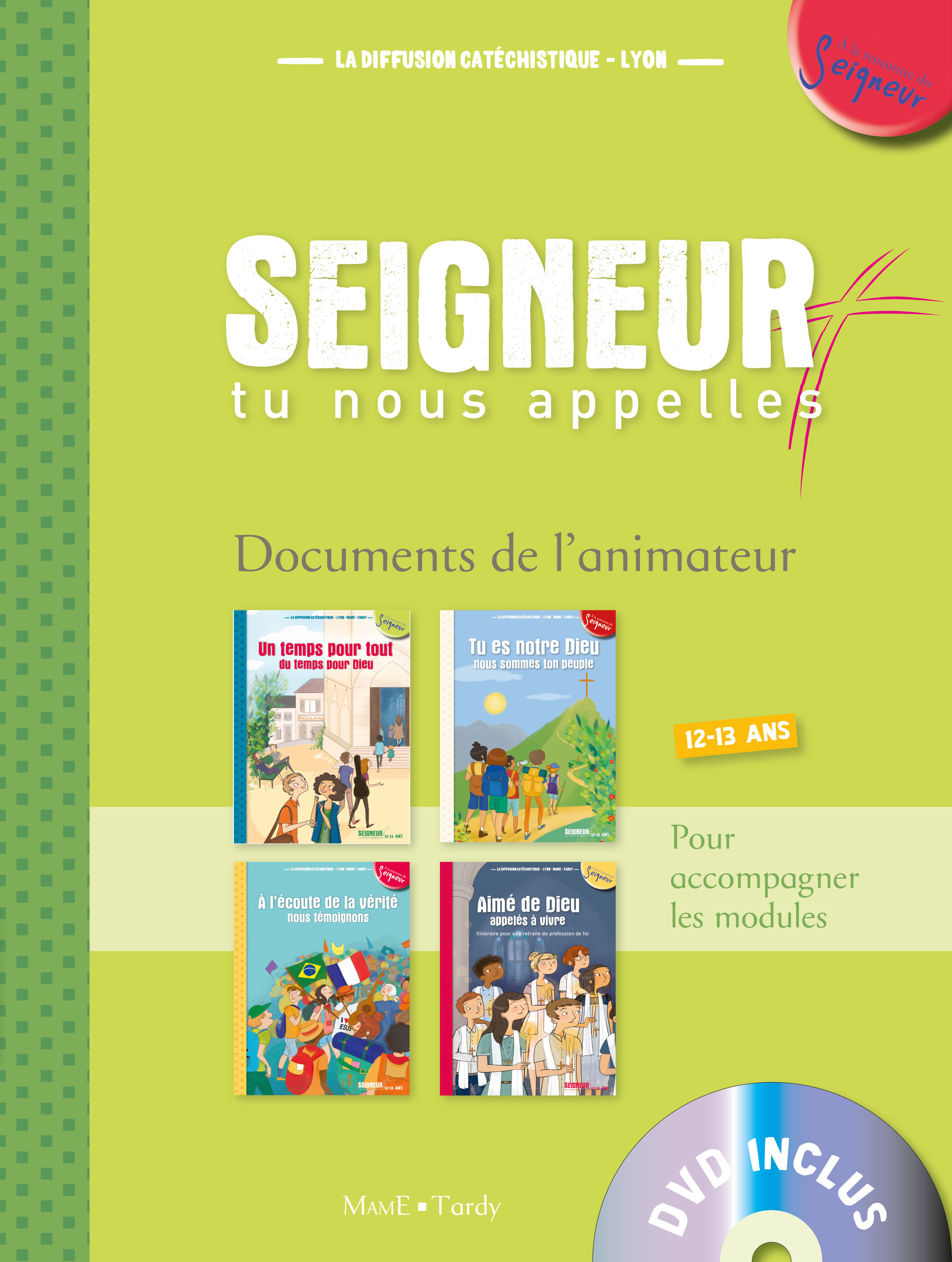 12-13 ans - Documents de l'animateur vert + DVD - modules 1 à 4