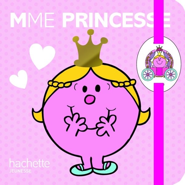 Carnet à élastique avec poupée Madame Princesse