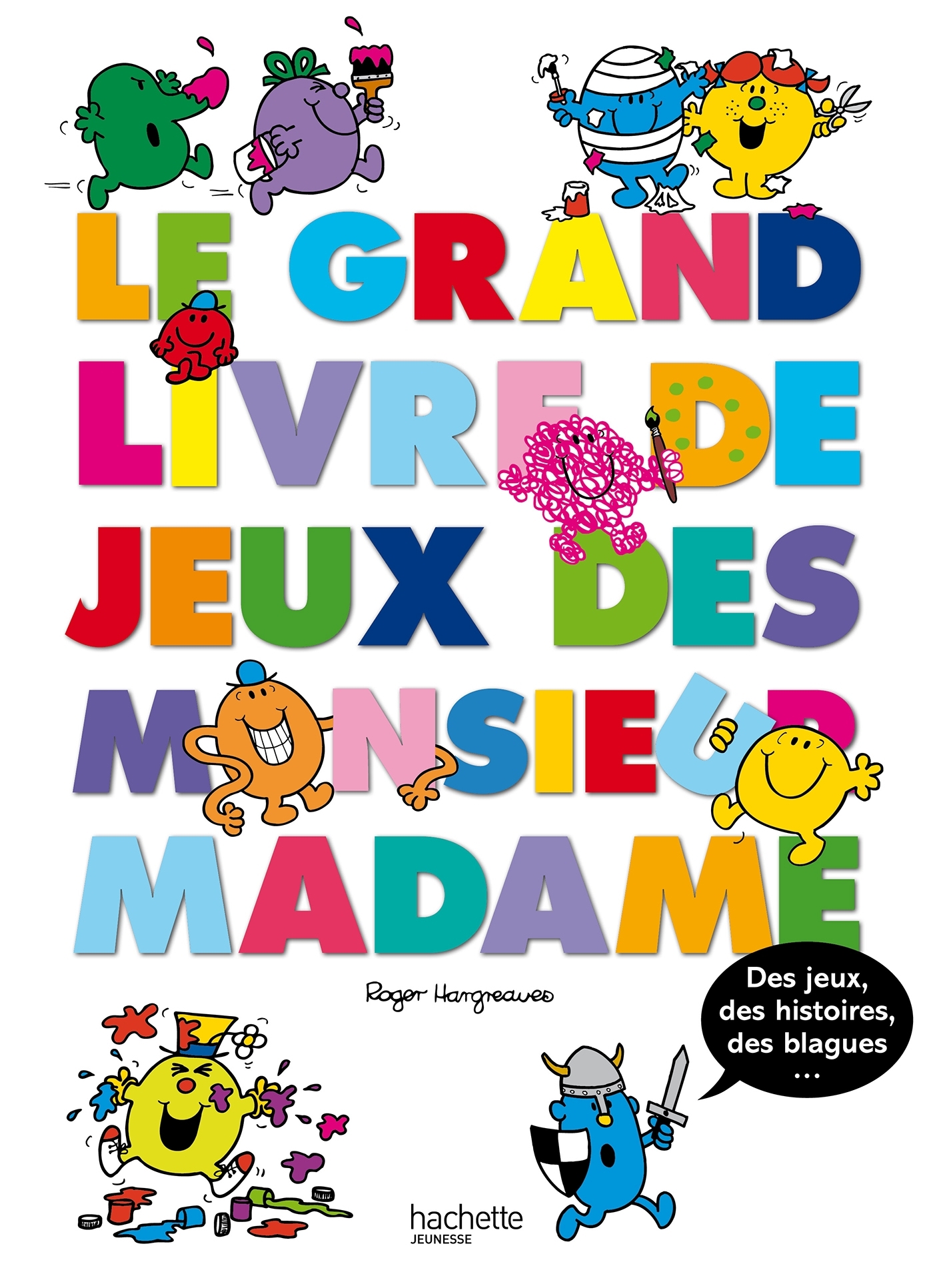 Le grand livre de jeux des Monsieur Madame