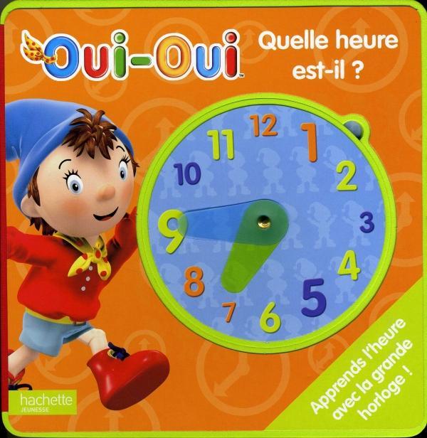 Quelle heure est-il? Livre horloge