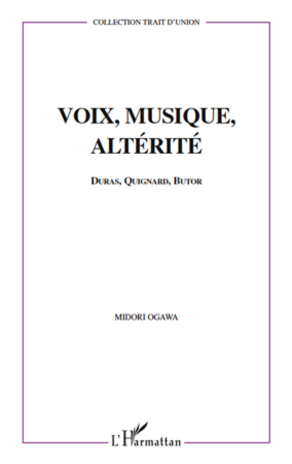 Voix, musique, altérité