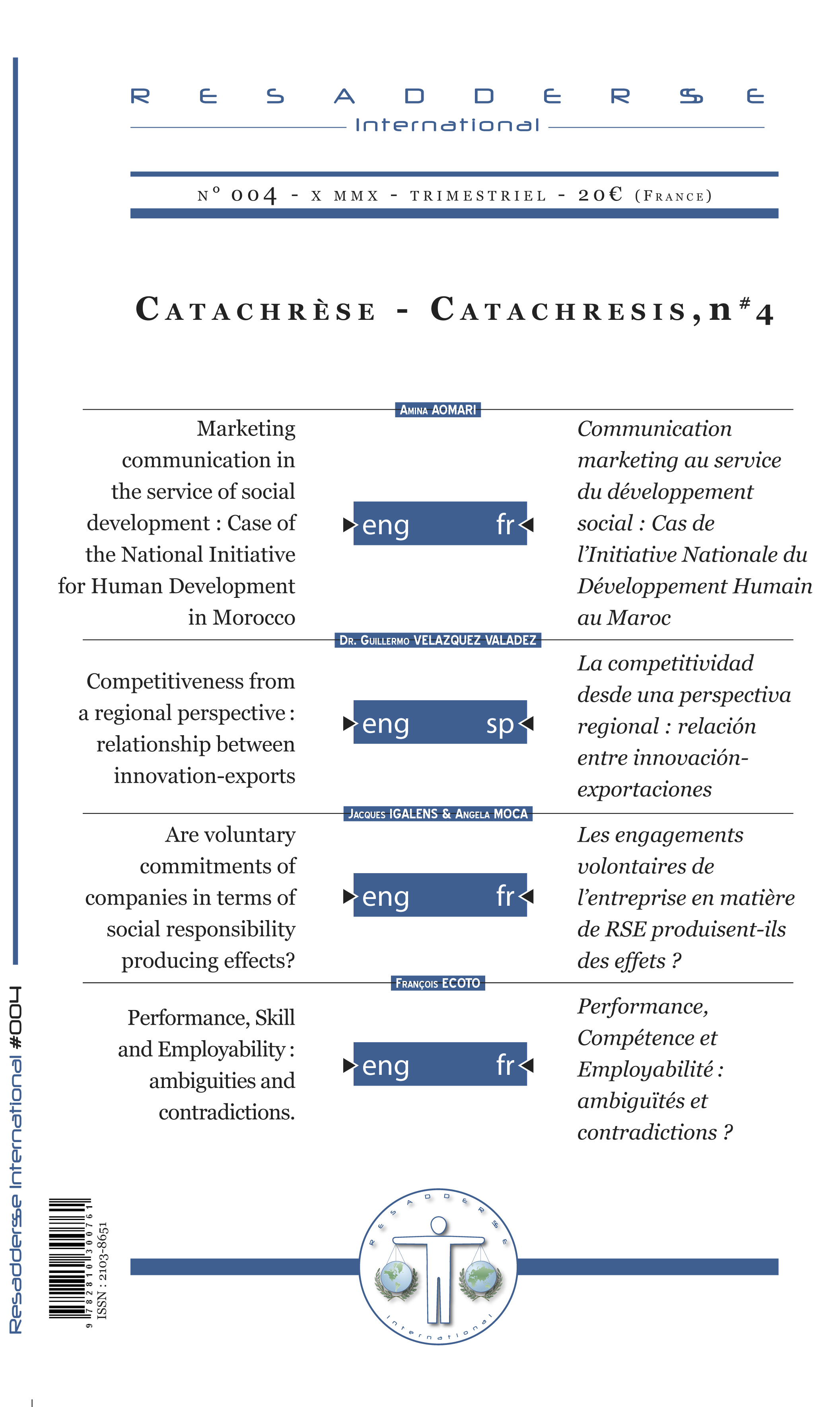 RESADDERSSE PRETERITION/PRETERITION  N° 14
