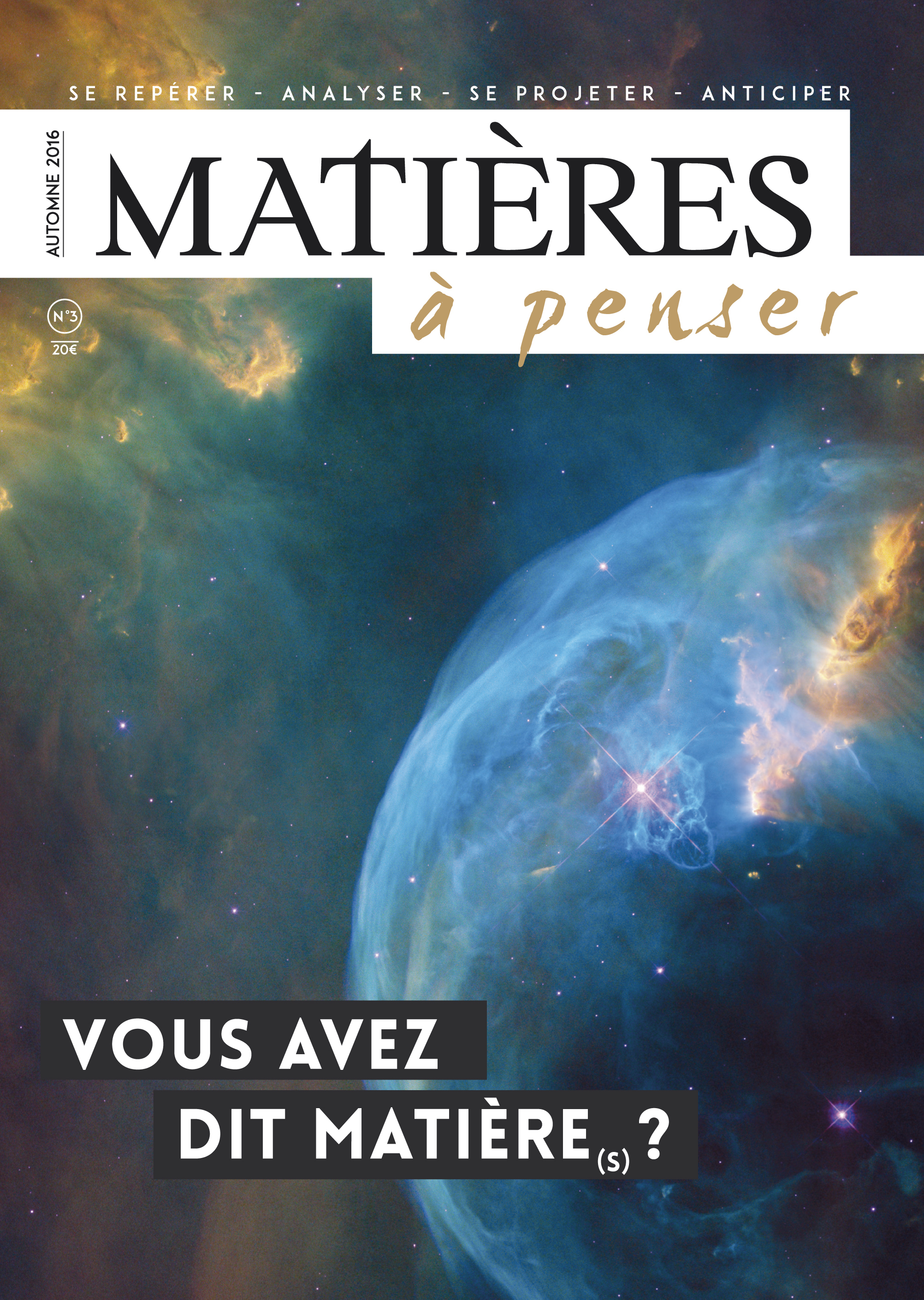 Vous avez dit matière(s) !