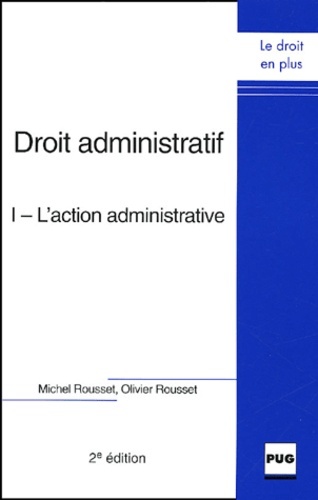 DROIT ADMINISTRATIF - TOME 1