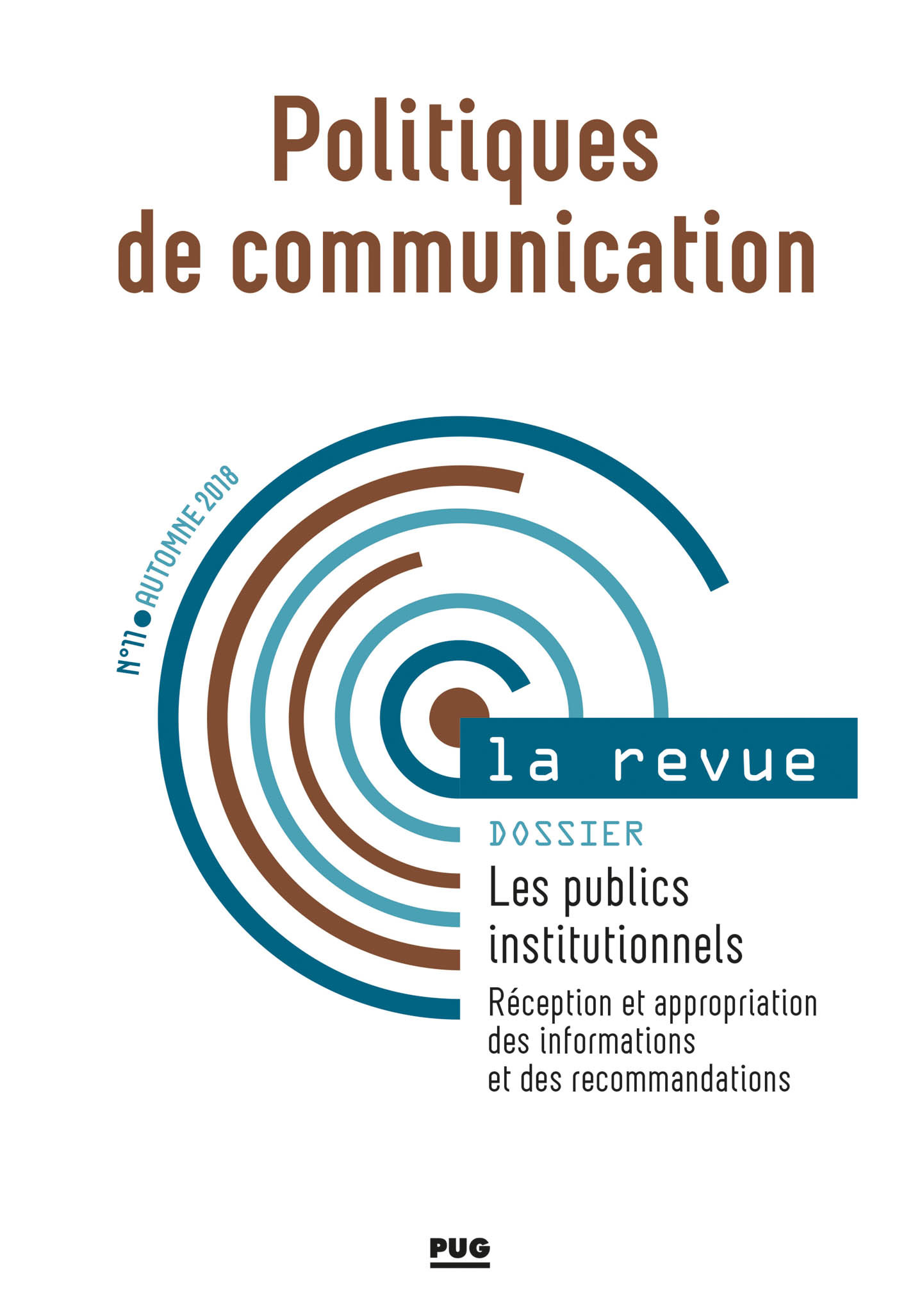 Politiques de communication - N° 11 - Automne 2018