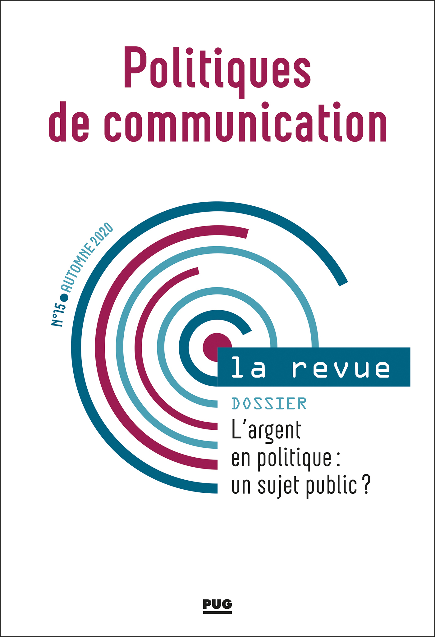 POLITIQUES DE COMMUNICATION - NUMERO 15