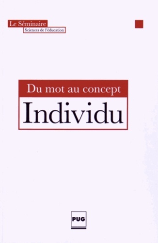 DU MOT AU CONCEPT - INDIVIDU