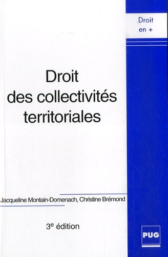 DROIT DES COLLECTIVITES TERRITORIALES 2ED