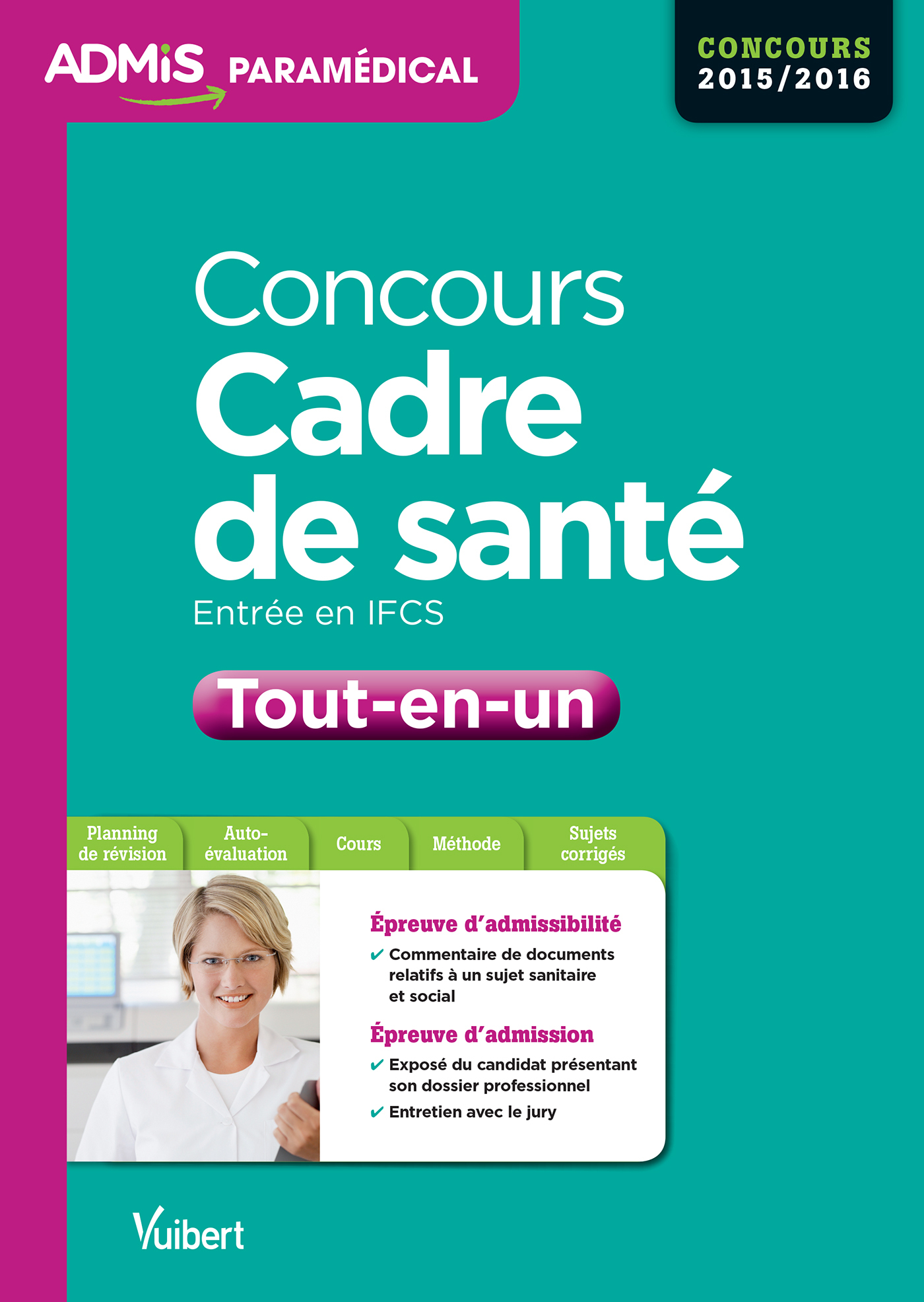 Concours Cadre de santé - Entrée en IFCS - Tout-en-un