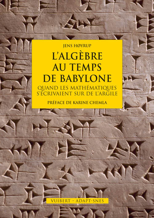 L'Algèbre au temps de Babylone