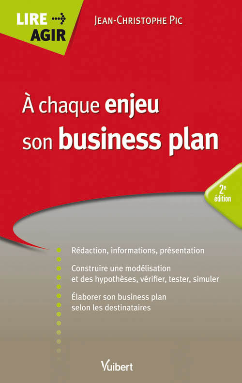 À chaque enjeu son business plan