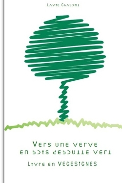 Vers une verve en bois-deboutte vert