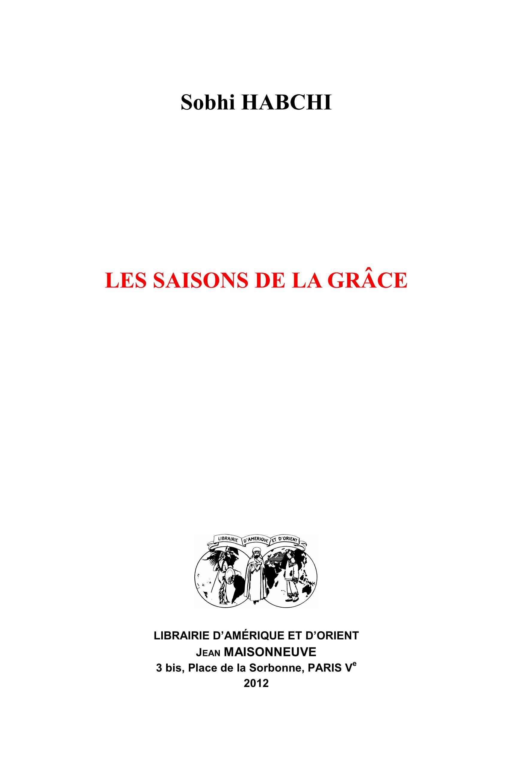 Les Saisons de la grâce