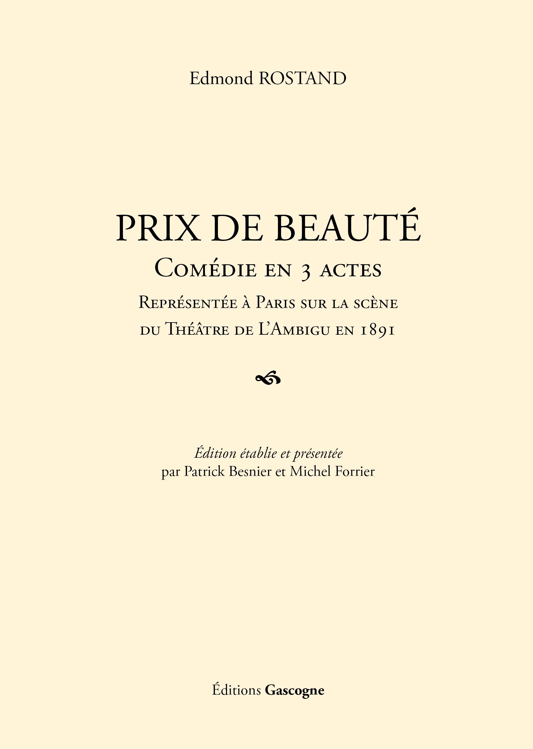 Prix de beauté