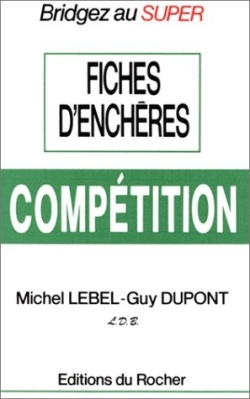 Fiches d'enchères. Compétition