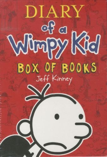 DIARY OF A WIMPY KID: BOX OF 5 BOOKS