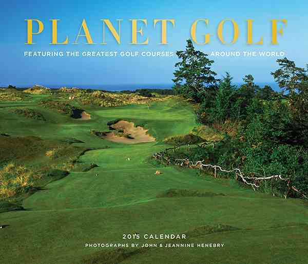 PLANET GOLF 2015 WALL CALENDAR