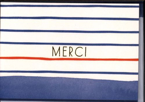 Paris Street Style Notecards: Merci