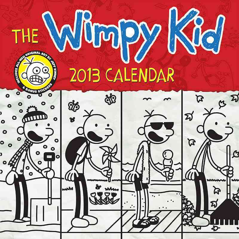 WIMPY KID 2013 CALENDAR