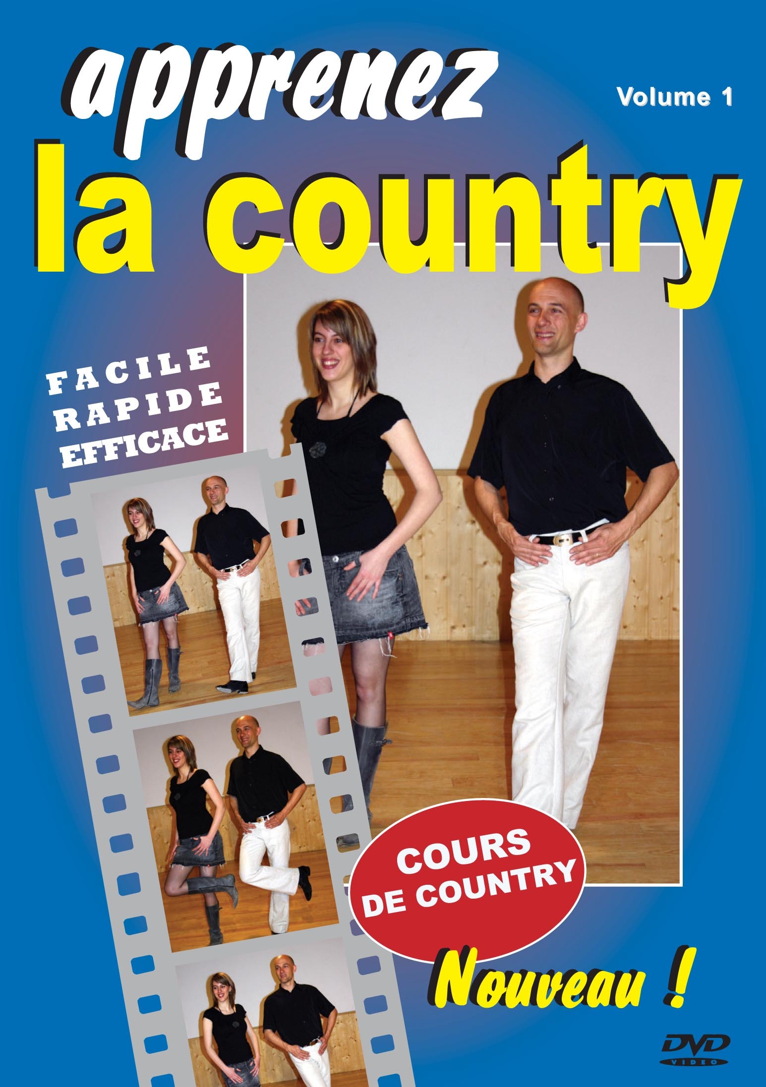 APPRENEZ LE COUNTRY V1 - DVD