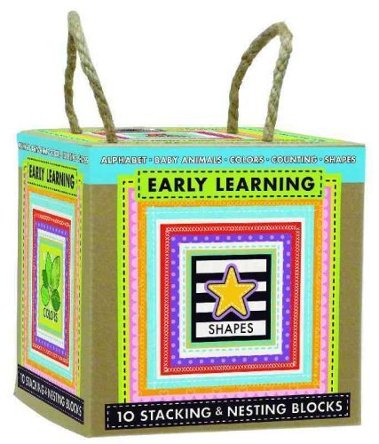 Early Learning: 10 Stacking and Nesting Blocks