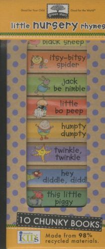 Little Nursery Rhymes: 10 Chunky Books