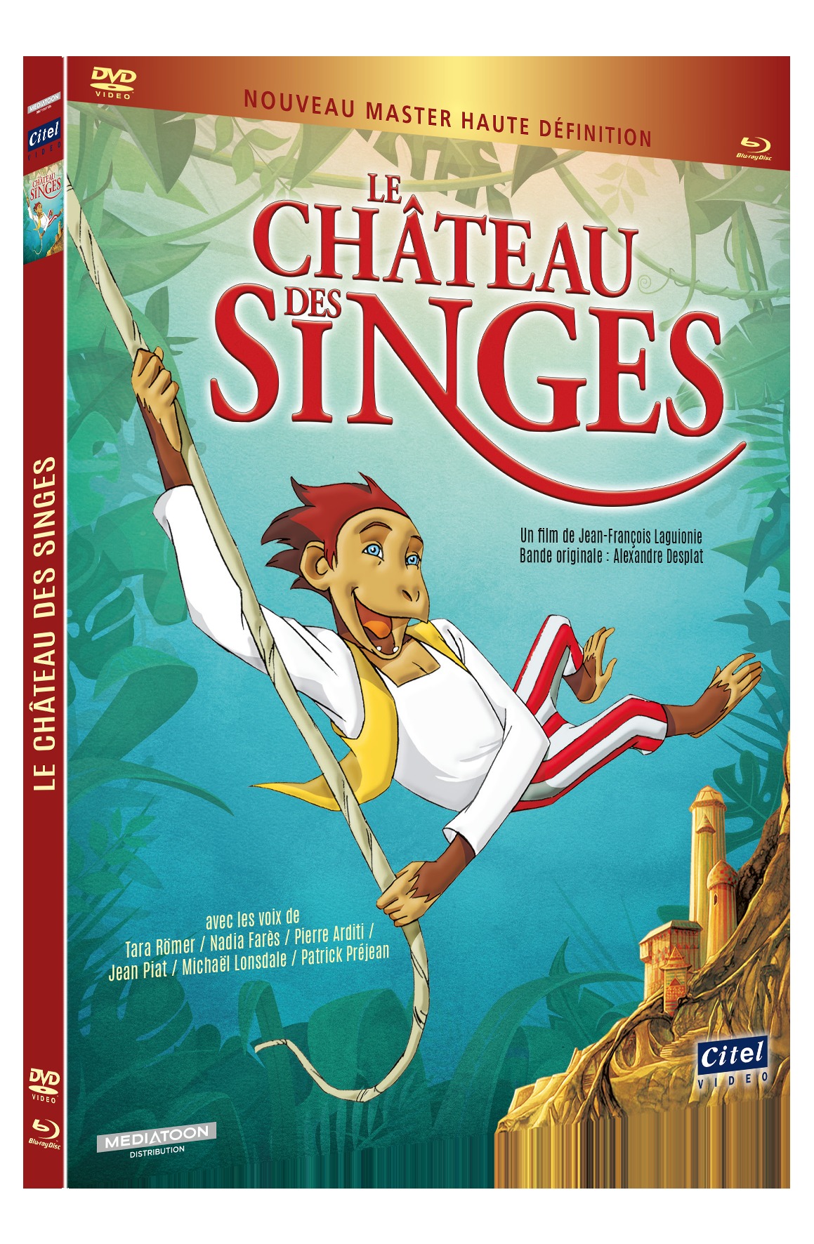 LE CHATEAU DES SINGES COMBO BR/DVD