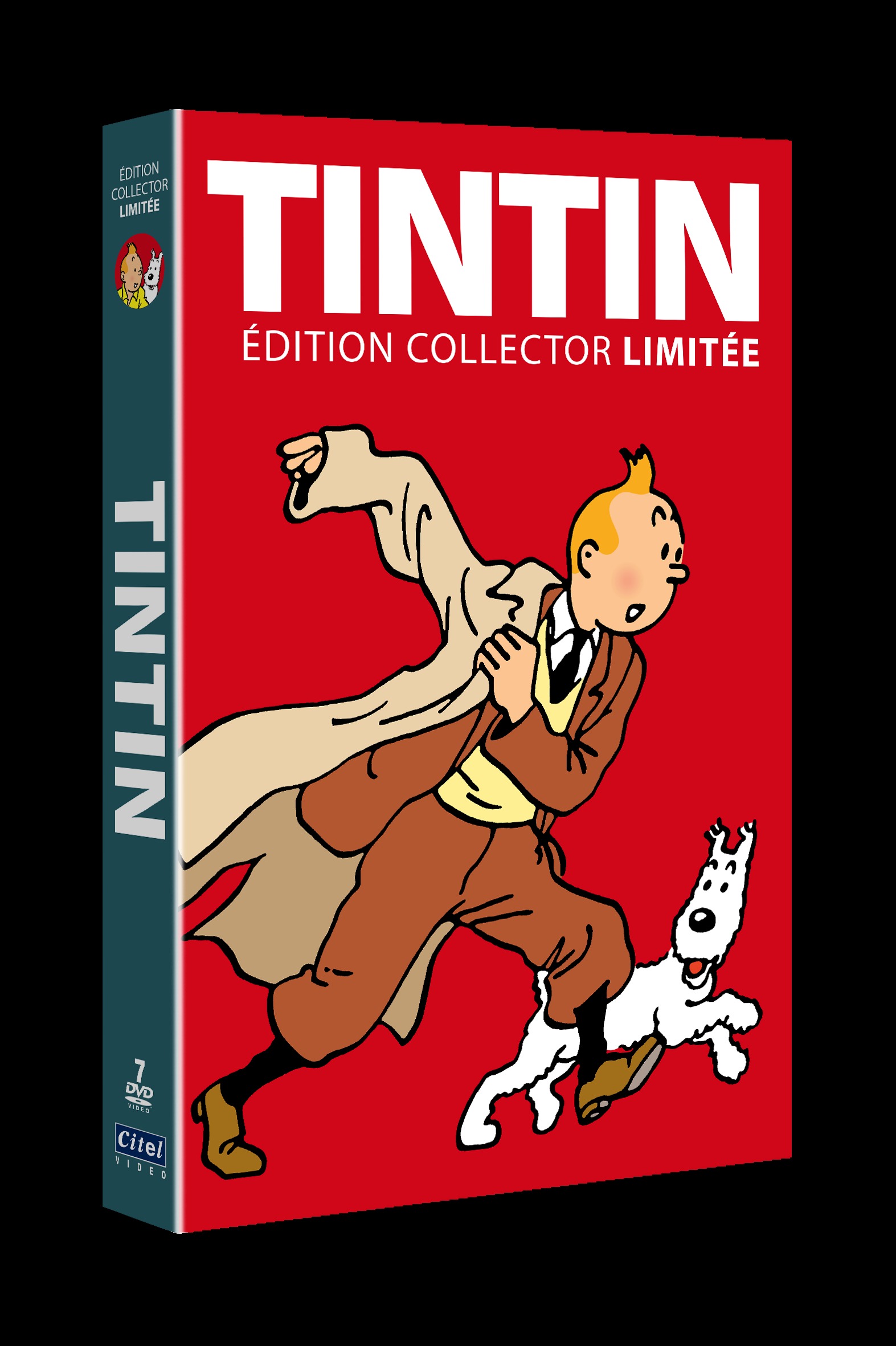 TINTIN - COFFRET COLLECTOR EDITION LIMITEE GRAND FORMAT