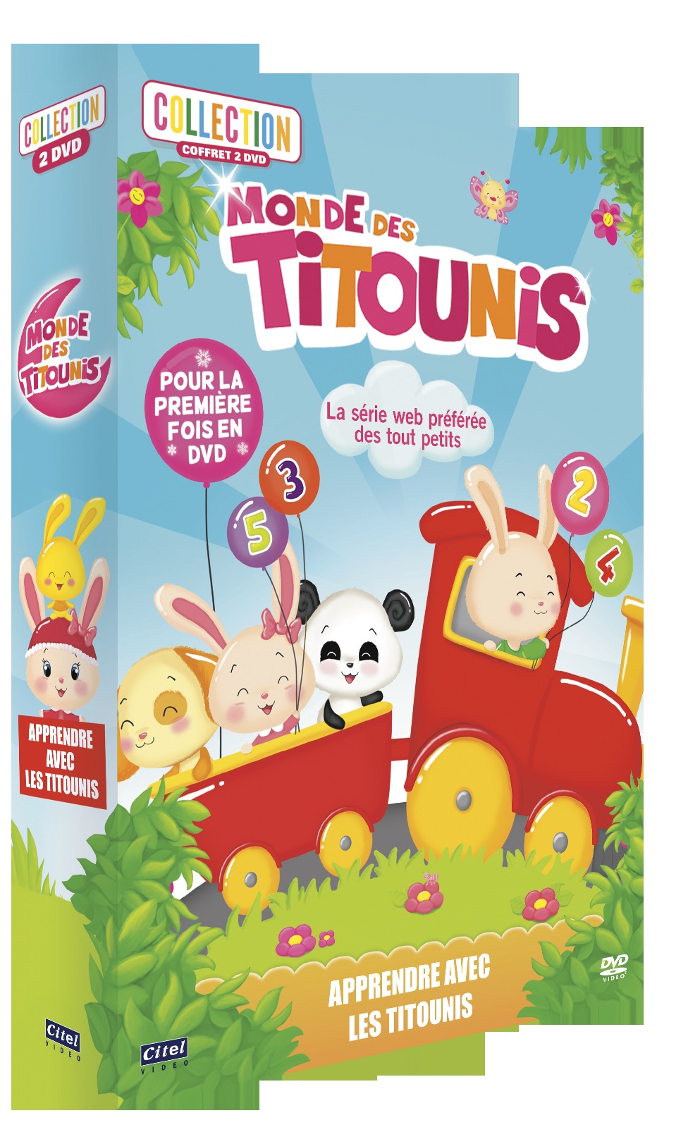 MONDE DES TITOUNIS - APPRENDRE AVEC LES TITOUNIS - COFFRET 2 DVD