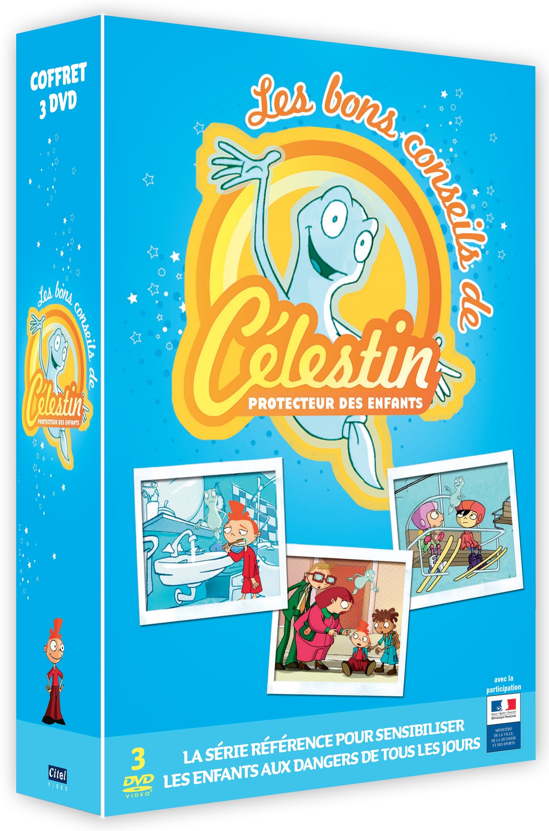 LES BONS CONSEILS DE CELESTIN - COFFRET 3 DVD