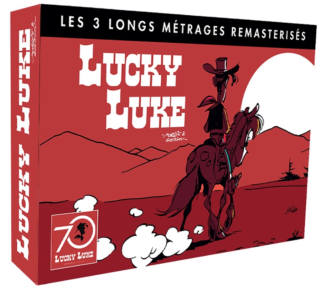 LUCKY LUKE - LES 3 LONGS-METRAGES REMASTERISES