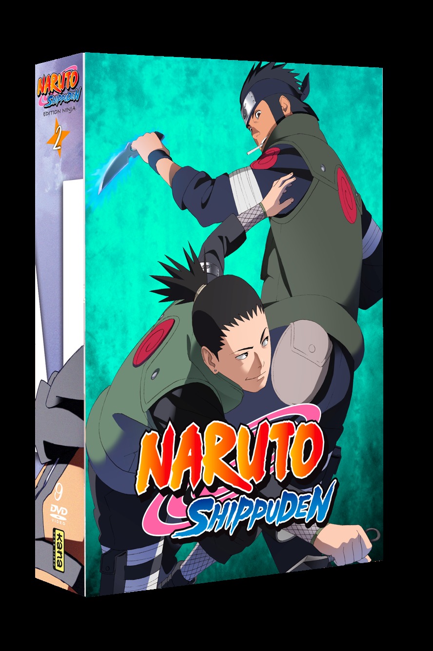 NARUTO SHIPPUDEN - EDITION NINJA COFFRET 2 - 8 DVD