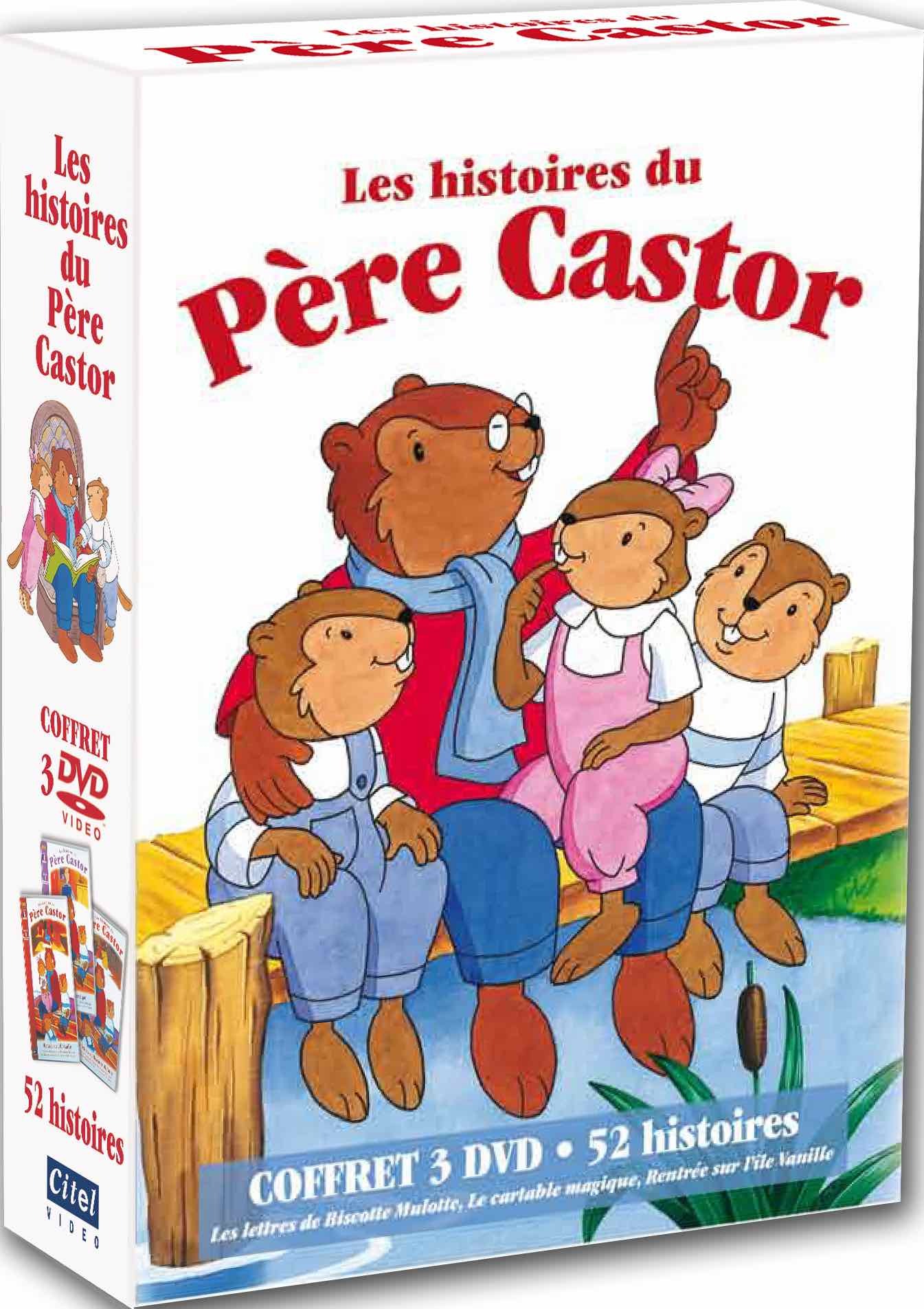 LES HISTOIRES DU PERE CASTOR - COFFRET 3 DVD