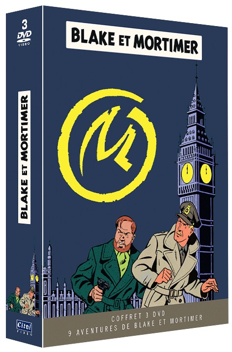 BLAKE ET MORTIMER - COFFRET 9 AVENTURES