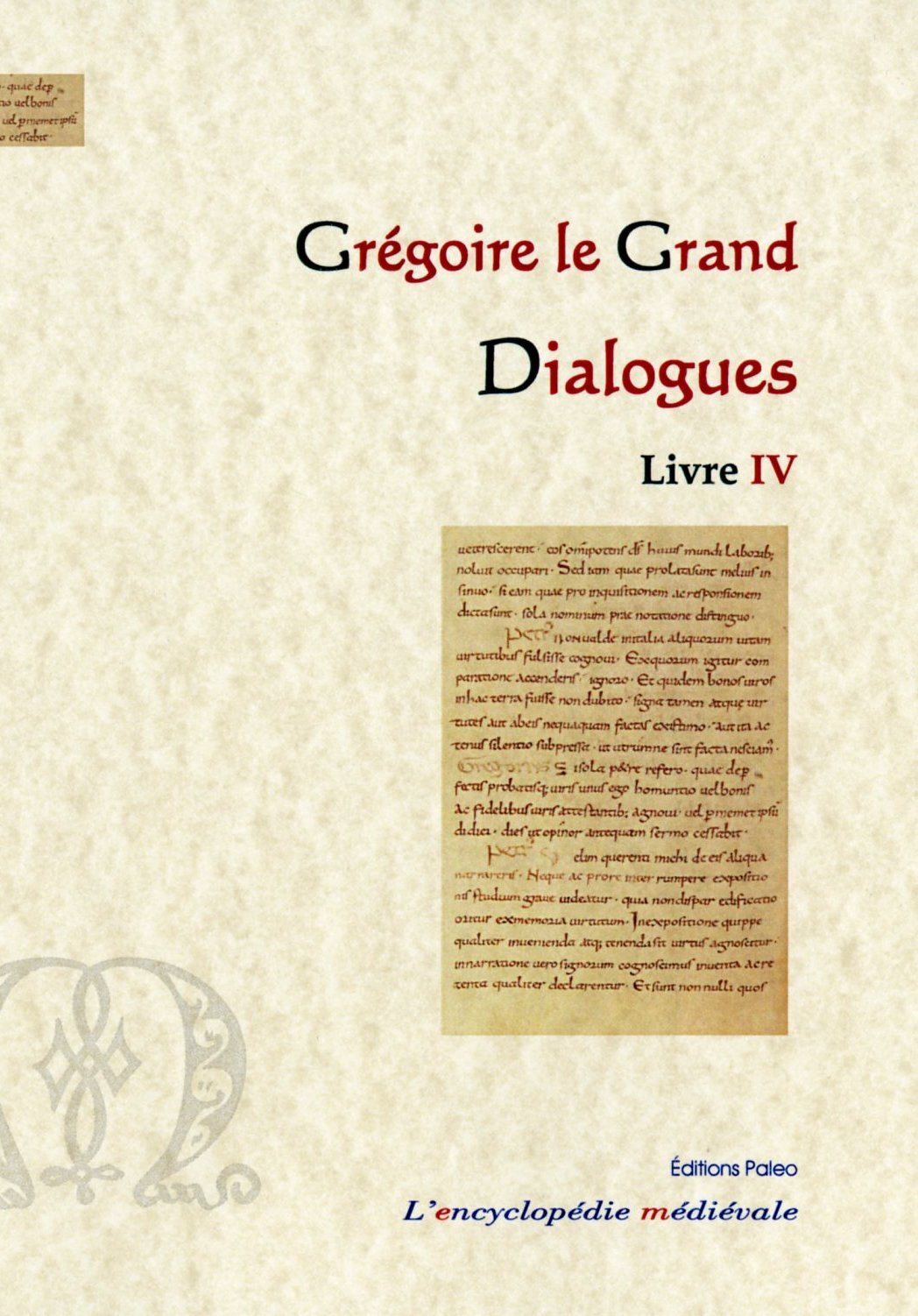 Dialogues, livre IV