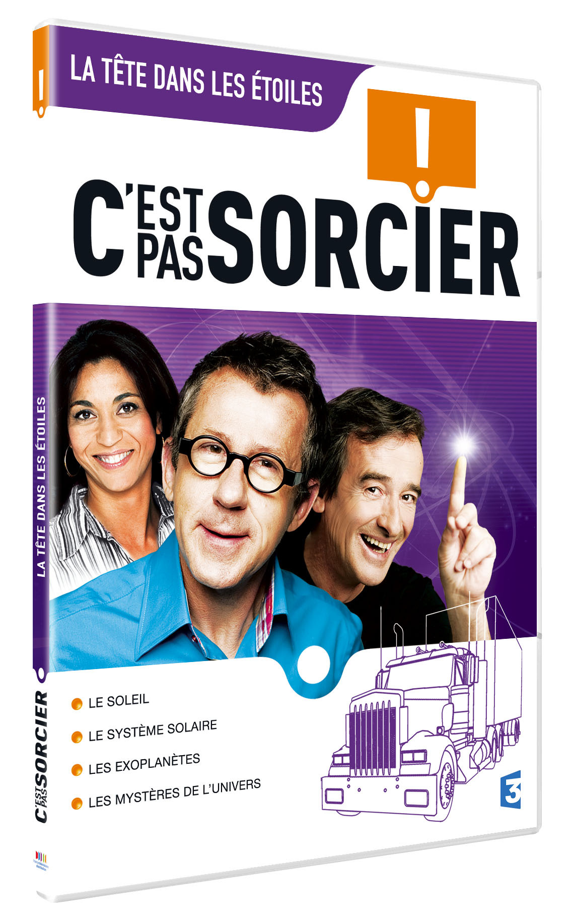 C_EST PAS SORCIER : LA TETE DANS LES ETOILES - PACK SLIM - DVD