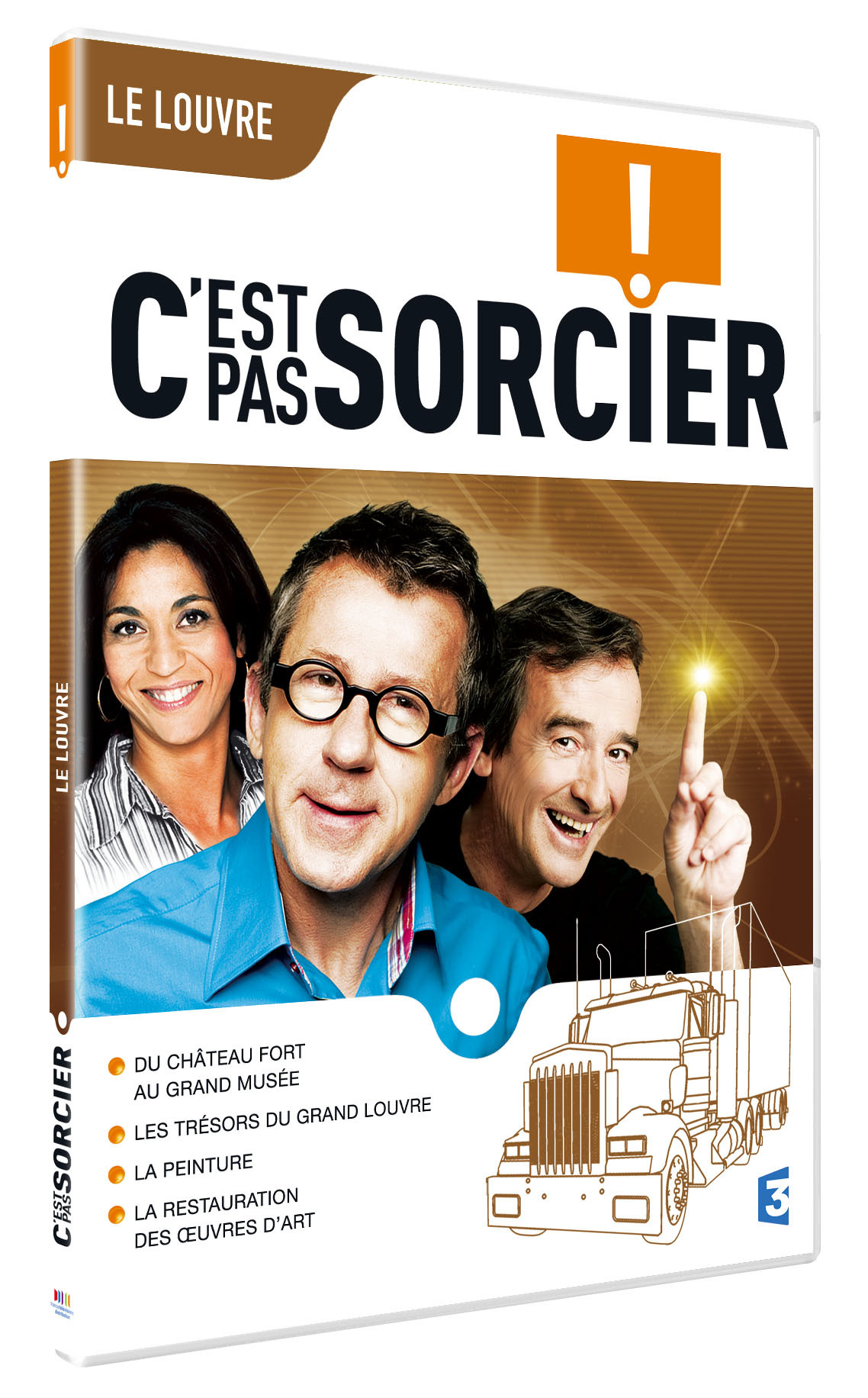 C_EST PAS SORCIER - LE LOUVRE - PACK SLIM - DVD - 550053