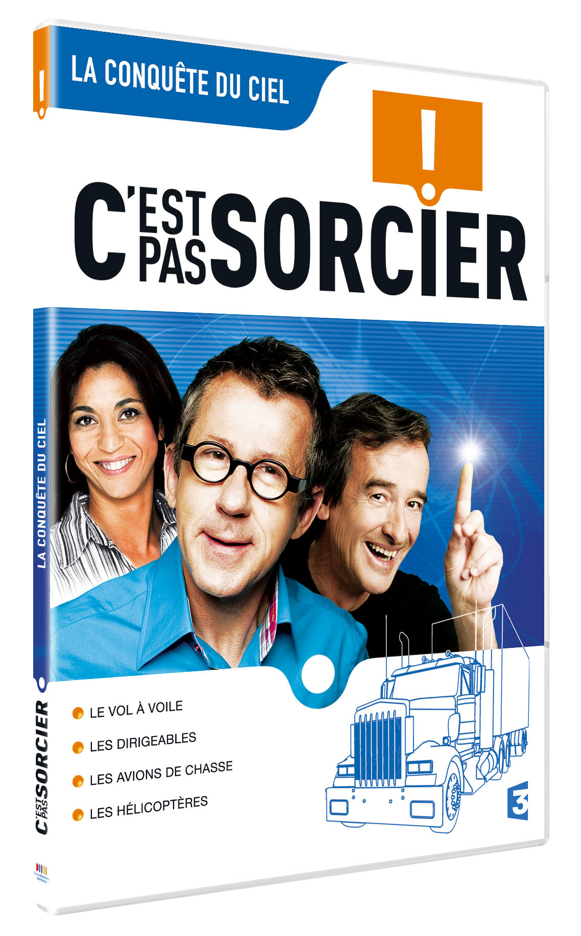 C_EST PAS SORCIER - LA CONQUETE DU CIEL - Boitier - DVD