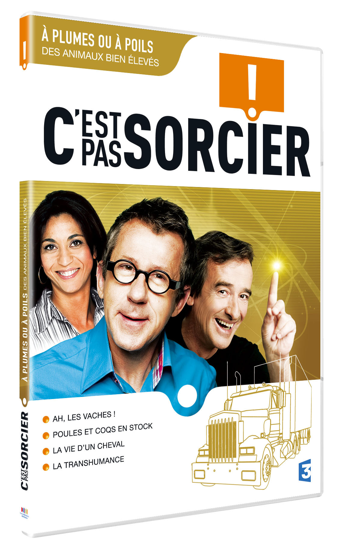 C_EST PAS SORCIER - A PLUMES OU A POILS - Boitier - DVD