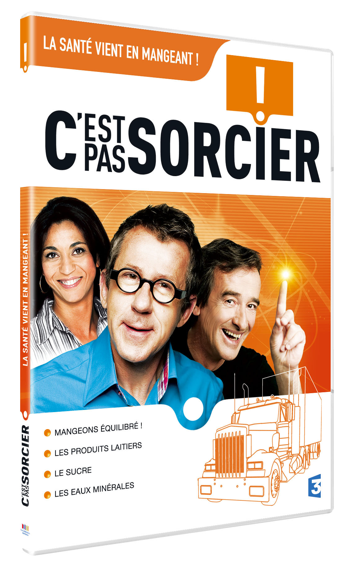 C_EST PAS SORCIER - LA SANTE VIENT EN MANGEANT ! - Boitier - DVD