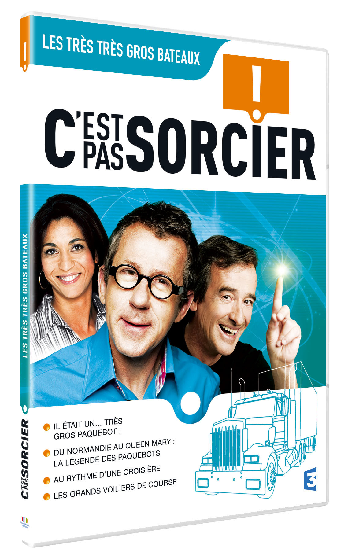 C_EST PAS SORCIER : LES TRES TRES GROS BATEAUX - PACK SLIM - DVD