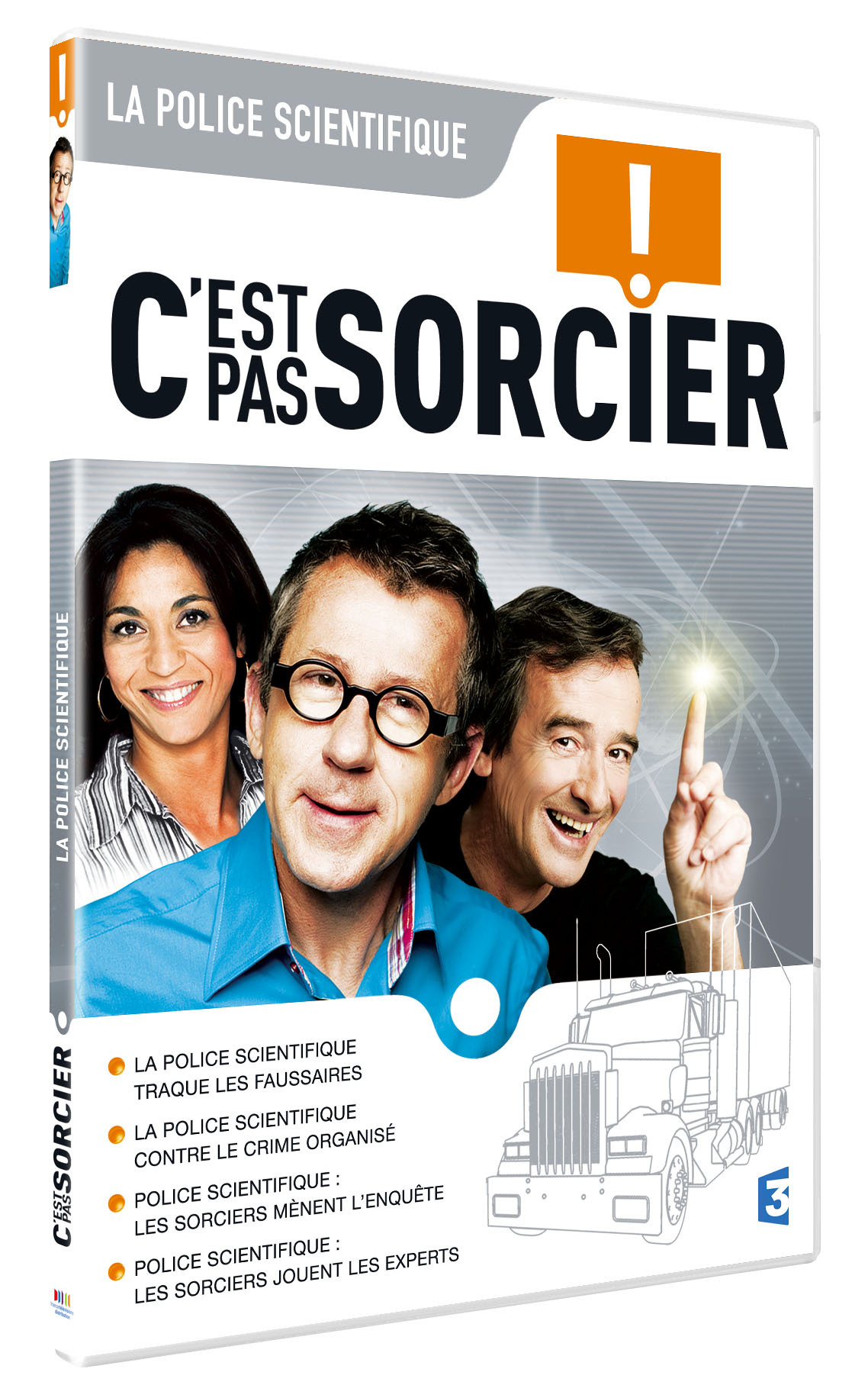 C_EST PAS SORCIER - POLICE SCIENTIFIQUE - PACK SLIM - DVD