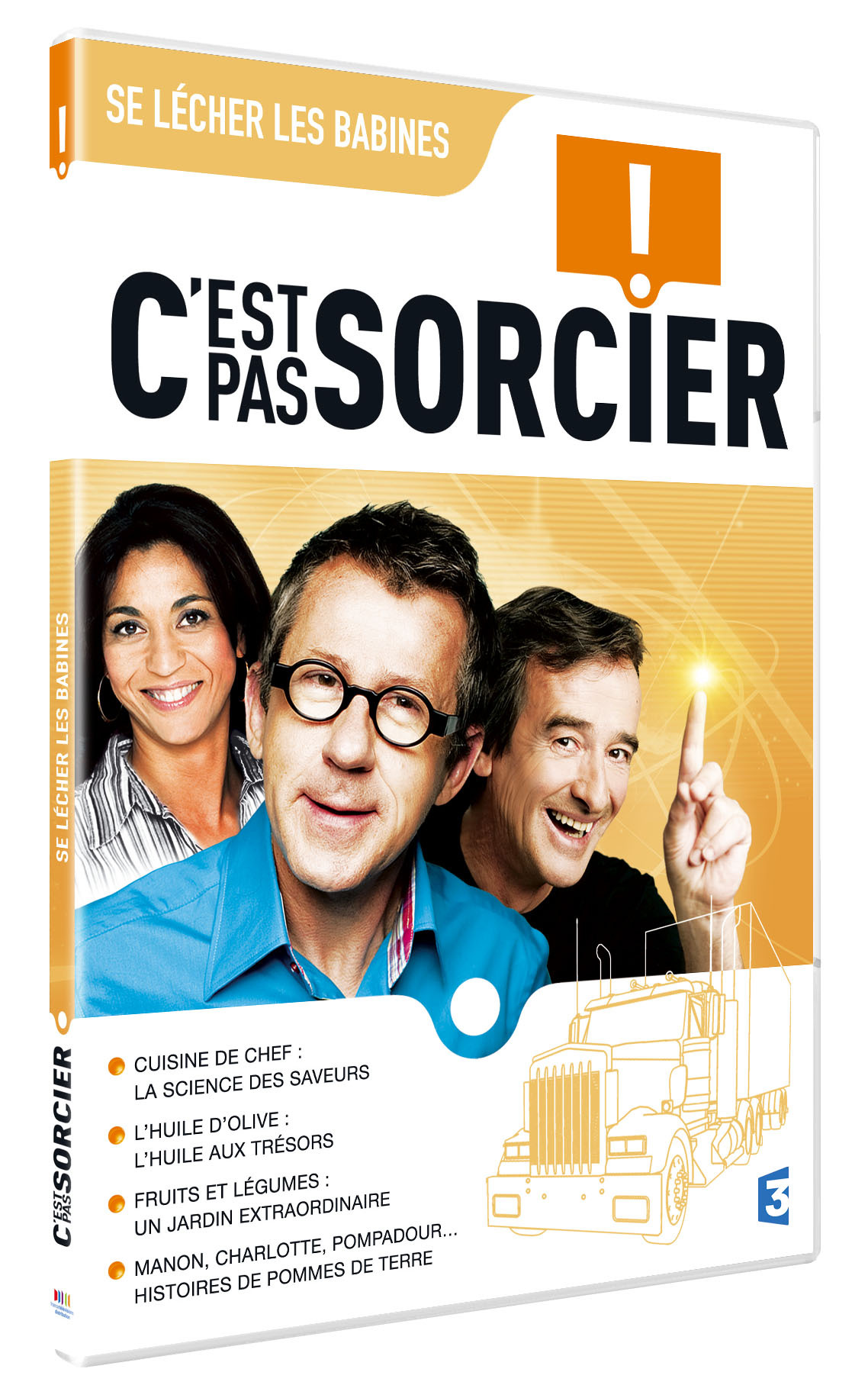 C_EST PAS SORCIER - SE LECHER LES BABINES - PACK SLIM - DVD