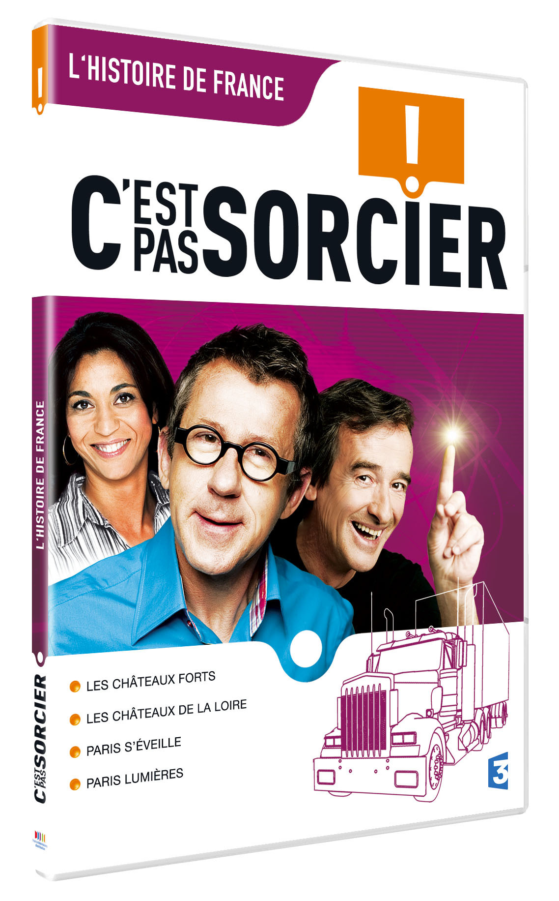C_EST PAS SORCIER - HISTOIRE DE FRANCE - Boitier - DVD