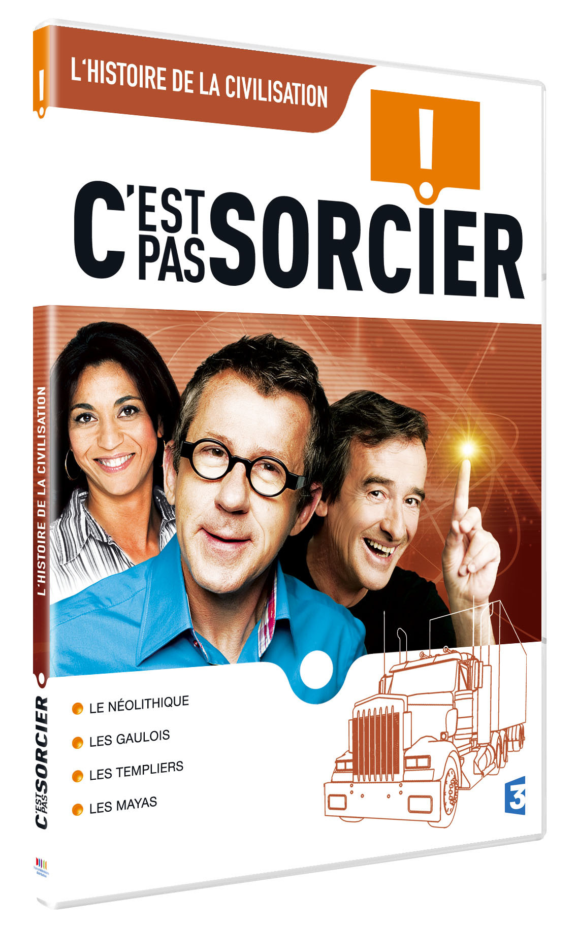 C_EST PAS SORCIER - L_HISTOIRE DE LA CIVILISATION - PACK SLIM - DVD