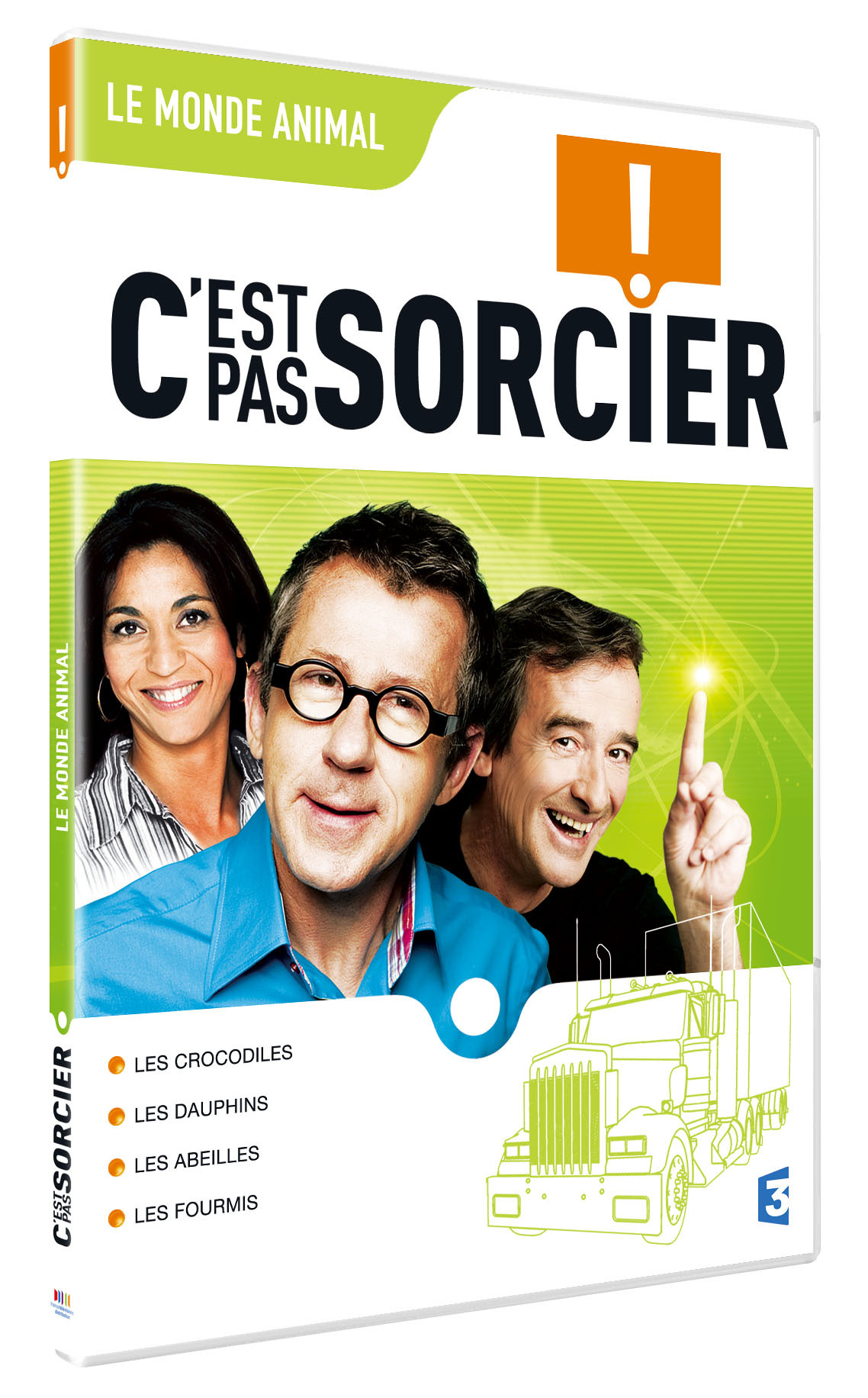 C_EST PAS SORCIER - LE MONDE ANIMAL - PACK SLIM - DVD