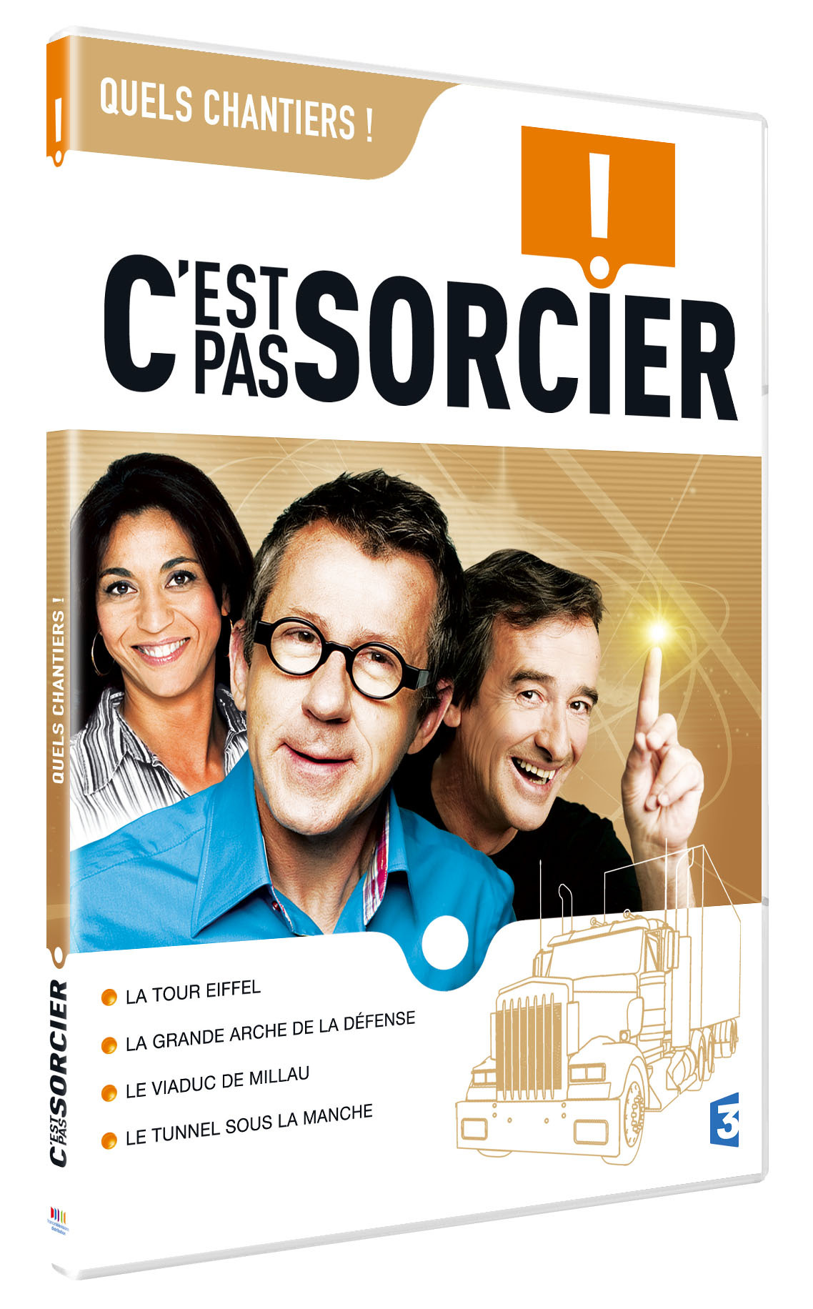 C_EST PAS SORCIER - QUELS CHANTIERS - PACK SLIM - DVD