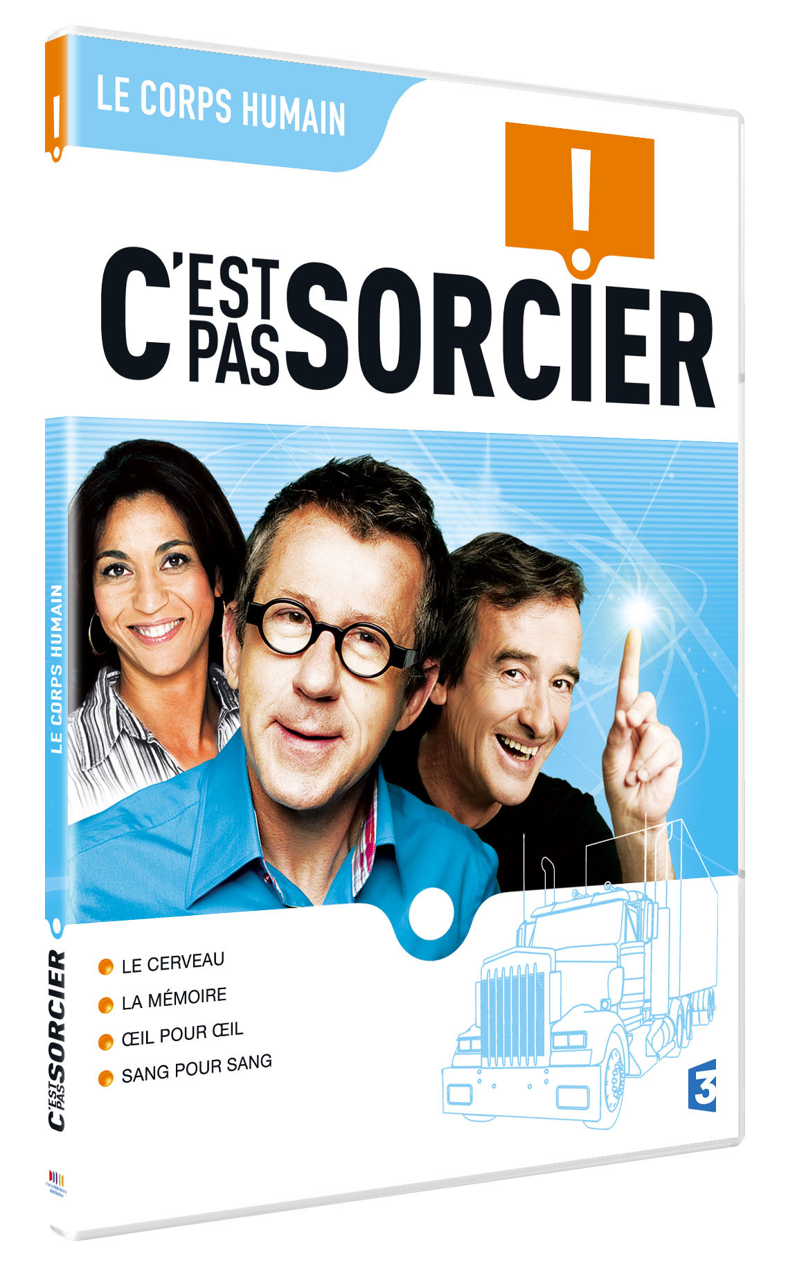 C_EST PAS SORCIER - LE CORPS HUMAIN - Boitier - DVD